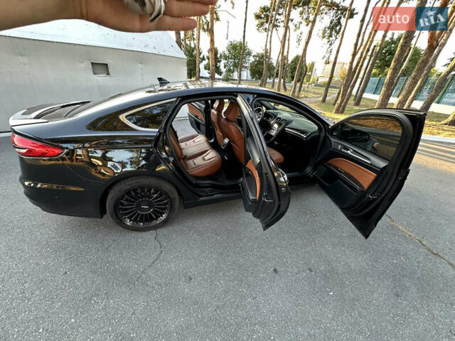 Черный Форд Фьюжн, объемом двигателя 2 л и пробегом 64 тыс. км за 17900 $, фото 7 на Automoto.ua