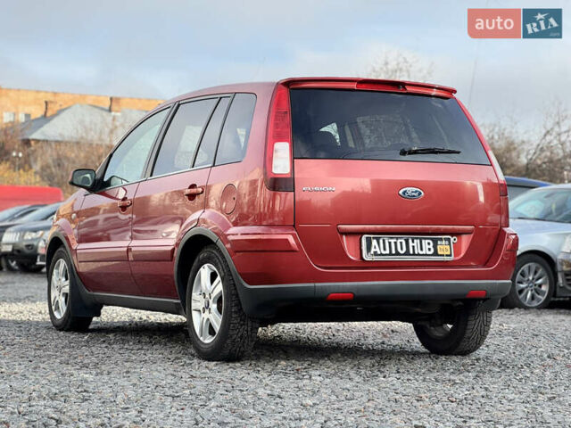 Красный Форд Фьюжн, объемом двигателя 1.39 л и пробегом 194 тыс. км за 4500 $, фото 7 на Automoto.ua