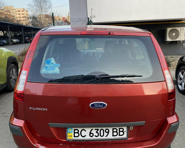 Форд Фьюжн 2007 в Львове на Automoto.ua Красный Форд Фьюжн, объемом двигателя 1.39 л и пробегом 104 тыс. км за 5499 $, фото 8 на Automoto.ua
