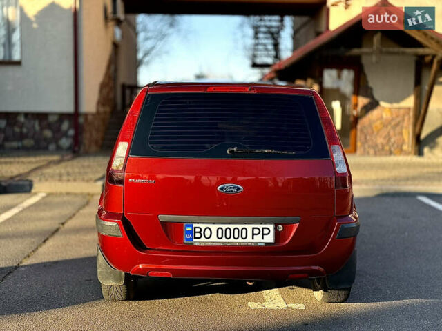 Красный Форд Фьюжн, объемом двигателя 1.4 л и пробегом 185 тыс. км за 4899 $, фото 15 на Automoto.ua