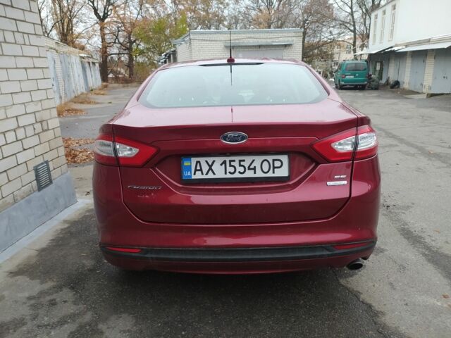 Форд Фьюжн 2016 в Харькове на Automoto.ua Красный Форд Фьюжн, объемом двигателя 1.5 л и пробегом 45 тыс. км за 12800 $, фото 1 на Automoto.ua