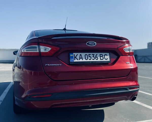 Красный Форд Фьюжн, объемом двигателя 2.5 л и пробегом 195 тыс. км за 8800 $, фото 13 на Automoto.ua