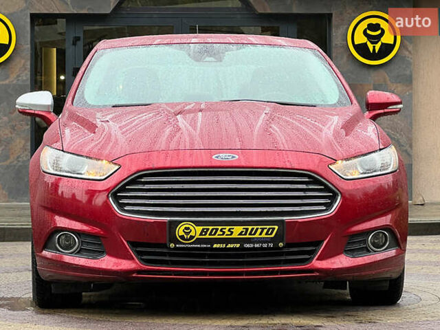Форд Фьюжен 2013 у Львові на Automoto.ua Червоний Форд Фьюжен, об'ємом двигуна 2 л та пробігом 141 тис. км за 11750 $, фото 1 на Automoto.ua