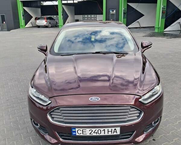 Красный Форд Фьюжн, объемом двигателя 2 л и пробегом 161 тыс. км за 10999 $, фото 1 на Automoto.ua