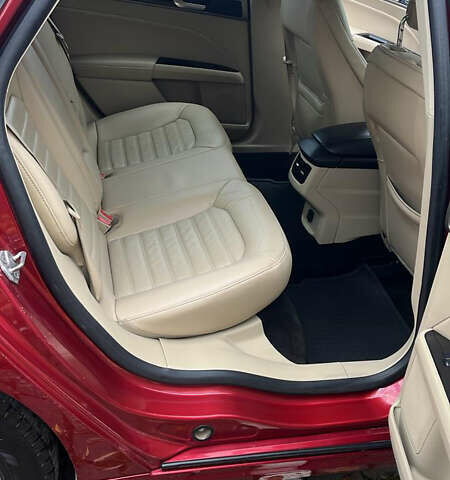 Красный Форд Фьюжн, объемом двигателя 1.5 л и пробегом 193 тыс. км за 9500 $, фото 7 на Automoto.ua