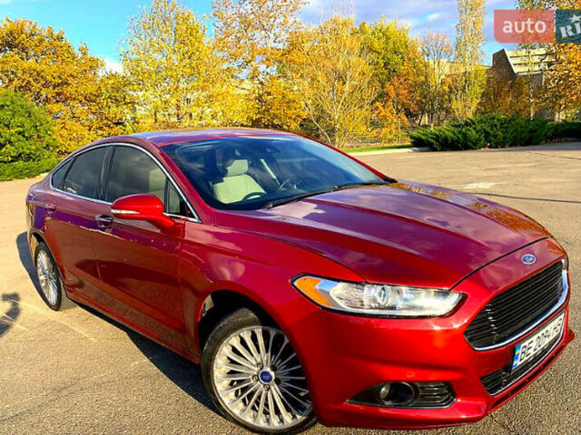 Червоний Форд Фьюжен, об'ємом двигуна 2 л та пробігом 182 тис. км за 10000 $, фото 1 на Automoto.ua