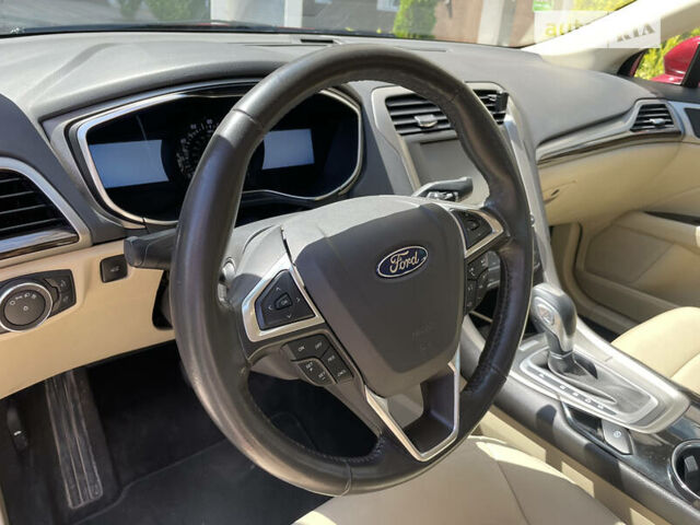 Красный Форд Фьюжн, объемом двигателя 1.5 л и пробегом 132 тыс. км за 8990 $, фото 42 на Automoto.ua