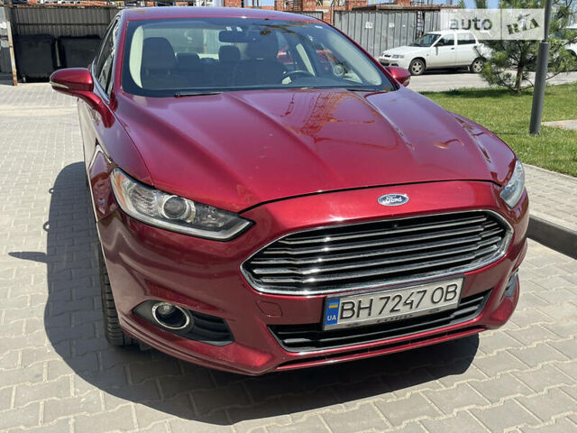 Красный Форд Фьюжн, объемом двигателя 1.5 л и пробегом 132 тыс. км за 8990 $, фото 12 на Automoto.ua