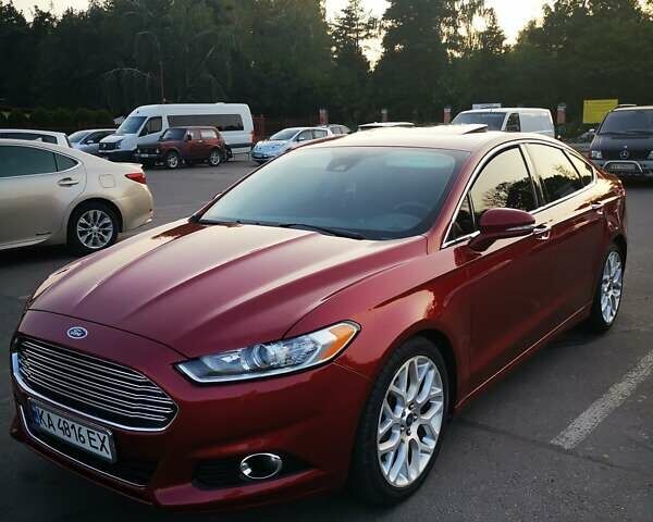 Червоний Форд Фьюжен, об'ємом двигуна 2 л та пробігом 167 тис. км за 10000 $, фото 3 на Automoto.ua