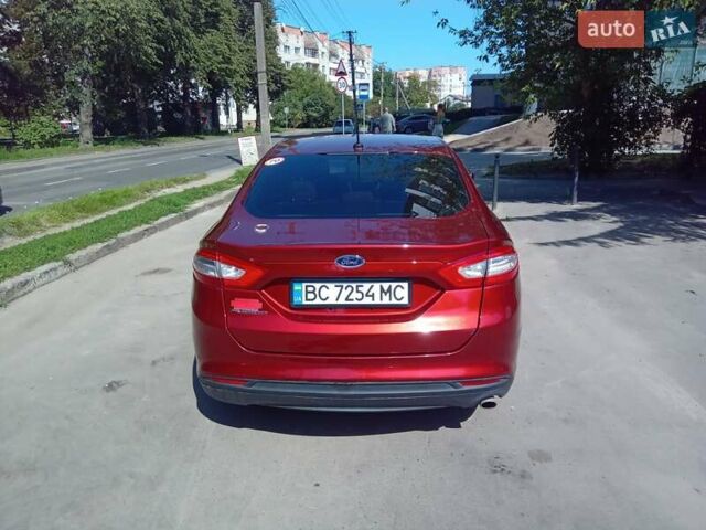 Червоний Форд Фьюжен, об'ємом двигуна 2.49 л та пробігом 105 тис. км за 10800 $, фото 8 на Automoto.ua