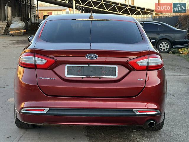Червоний Форд Фьюжен, об'ємом двигуна 2.5 л та пробігом 145 тис. км за 9500 $, фото 7 на Automoto.ua