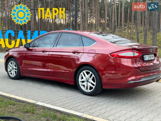 Форд Фьюжн 2014 в Киеве на Automoto.ua Красный Форд Фьюжн, объемом двигателя 2.49 л и пробегом 153 тыс. км за 9500 $, фото 6 на Automoto.ua