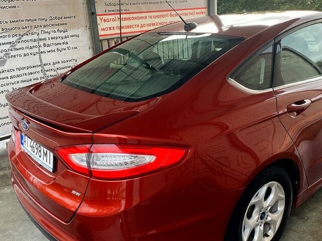 Форд Фьюжен 2014 у Києві на Automoto.ua Червоний Форд Фьюжен, об'ємом двигуна 25 л та пробігом 128 тис. км за 9300 $, фото 5 на Automoto.ua