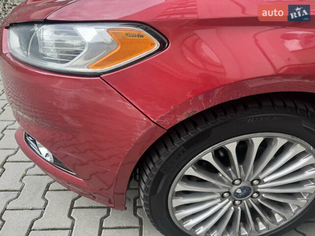 Красный Форд Фьюжн, объемом двигателя 2 л и пробегом 201 тыс. км за 8999 $, фото 14 на Automoto.ua
