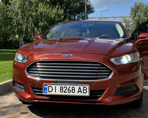 Форд Фьюжн 2014 в Броварах на Automoto.ua Красный Форд Фьюжн, объемом двигателя 2.5 л и пробегом 215 тыс. км за 9250 $, фото 10 на Automoto.ua