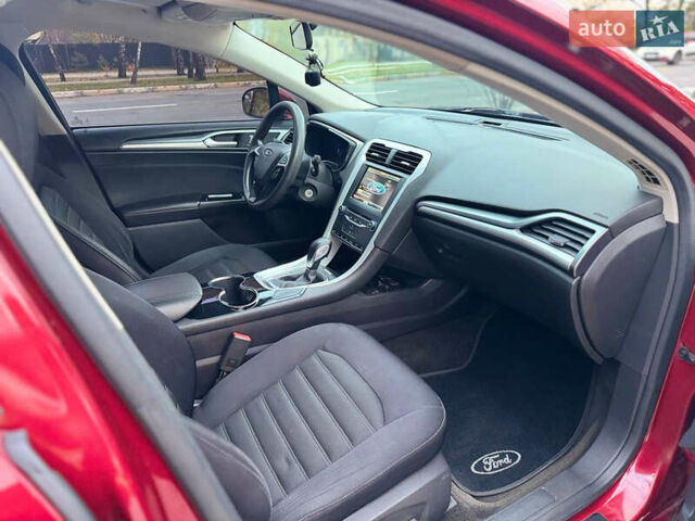 Форд Фьюжн 2014 в Киеве на Automoto.ua Красный Форд Фьюжн, объемом двигателя 2.49 л и пробегом 153 тыс. км за 9500 $, фото 12 на Automoto.ua