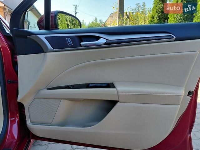 Красный Форд Фьюжн, объемом двигателя 2 л и пробегом 204 тыс. км за 9800 $, фото 23 на Automoto.ua