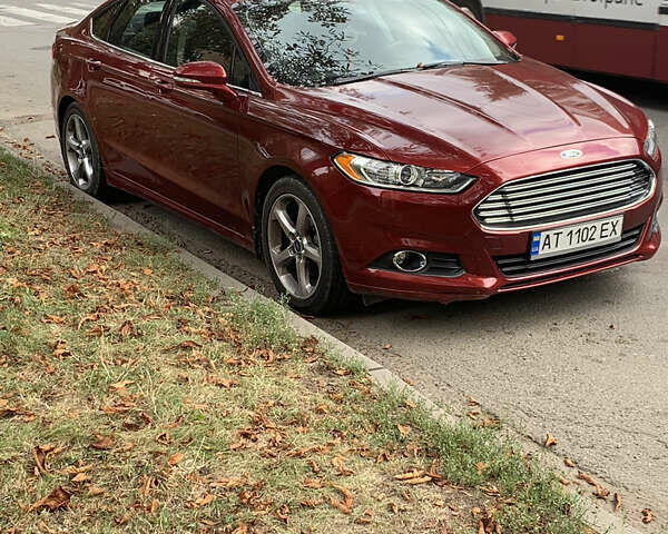 Красный Форд Фьюжн, объемом двигателя 2.5 л и пробегом 117 тыс. км за 11500 $, фото 2 на Automoto.ua