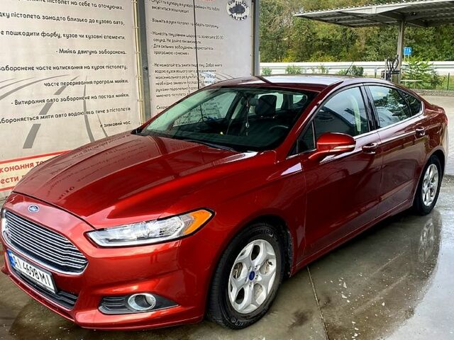 Форд Фьюжен 2014 у Києві на Automoto.ua Червоний Форд Фьюжен, об'ємом двигуна 25 л та пробігом 128 тис. км за 9300 $, фото 3 на Automoto.ua