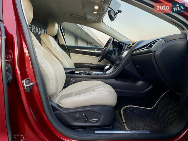 Красный Форд Фьюжн, объемом двигателя 2 л и пробегом 166 тыс. км за 11900 $, фото 21 на Automoto.ua