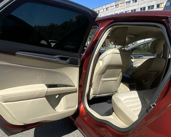 Форд Фьюжн 2014 в Броварах на Automoto.ua Красный Форд Фьюжн, объемом двигателя 2.5 л и пробегом 215 тыс. км за 9250 $, фото 32 на Automoto.ua