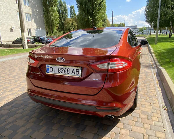 Форд Фьюжн 2014 в Броварах на Automoto.ua Красный Форд Фьюжн, объемом двигателя 2.5 л и пробегом 215 тыс. км за 9250 $, фото 3 на Automoto.ua