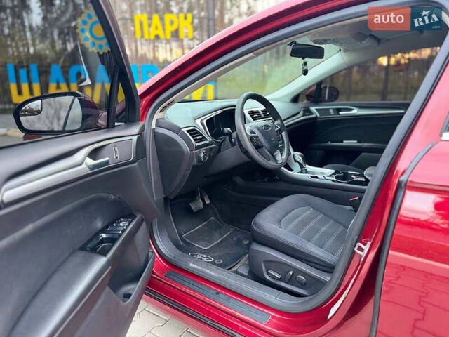 Форд Фьюжн 2014 в Киеве на Automoto.ua Красный Форд Фьюжн, объемом двигателя 2.49 л и пробегом 153 тыс. км за 9500 $, фото 14 на Automoto.ua