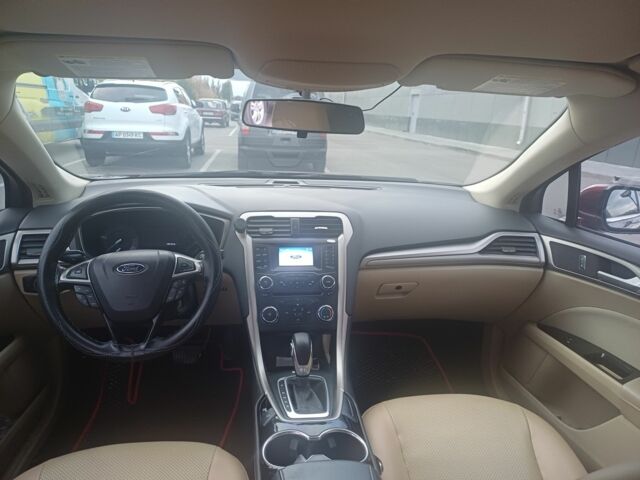 Форд Фьюжен 2014 у Дніпро (Дніпропетровську) на Automoto.ua Червоний Форд Фьюжен, об'ємом двигуна 2.5 л та пробігом 198 тис. км за 9500 $, фото 8 на Automoto.ua