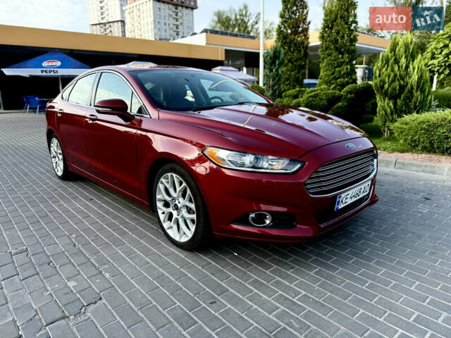 Форд Фьюжн 2014 в Днепре (Днепропетровске) на Automoto.ua Красный Форд Фьюжн, объемом двигателя 2 л и пробегом 211 тыс. км за 10700 $, фото 8 на Automoto.ua