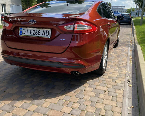 Форд Фьюжн 2014 в Броварах на Automoto.ua Красный Форд Фьюжн, объемом двигателя 2.5 л и пробегом 215 тыс. км за 9250 $, фото 31 на Automoto.ua