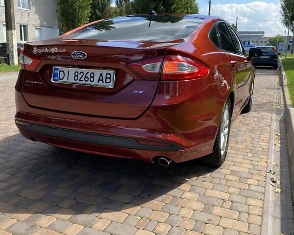 Форд Фьюжн 2014 в Броварах на Automoto.ua Красный Форд Фьюжн, объемом двигателя 2.5 л и пробегом 215 тыс. км за 9250 $, фото 30 на Automoto.ua