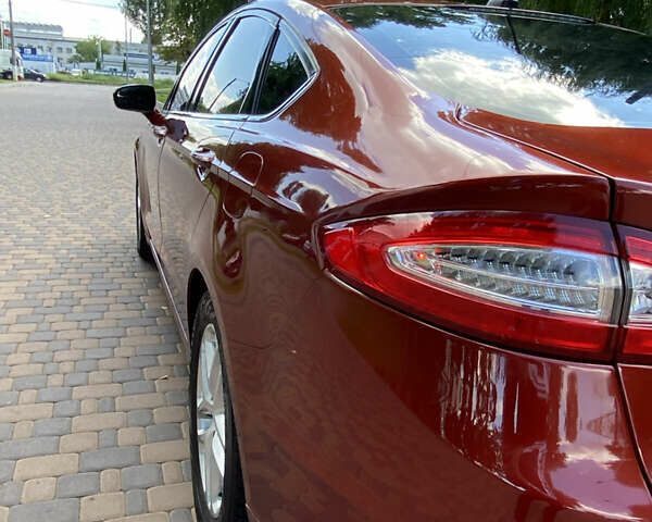 Форд Фьюжн 2014 в Броварах на Automoto.ua Красный Форд Фьюжн, объемом двигателя 2.5 л и пробегом 215 тыс. км за 9250 $, фото 16 на Automoto.ua