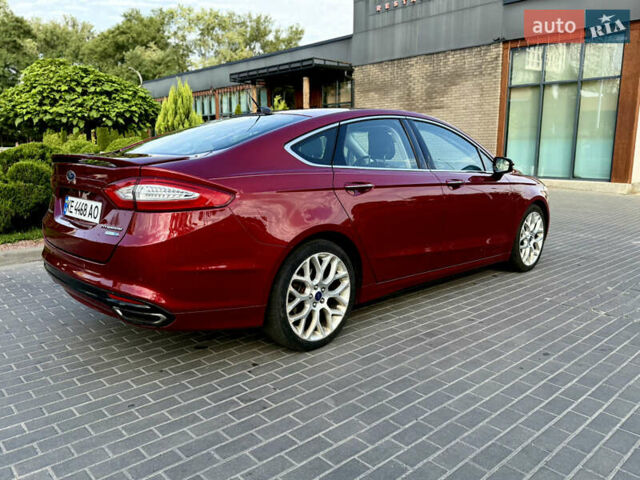 Форд Фьюжн 2014 в Днепре (Днепропетровске) на Automoto.ua Красный Форд Фьюжн, объемом двигателя 2 л и пробегом 211 тыс. км за 10700 $, фото 1 на Automoto.ua