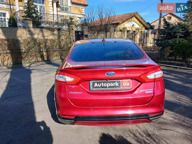 Червоний Форд Фьюжен, об'ємом двигуна 2 л та пробігом 155 тис. км за 9190 $, фото 5 на Automoto.ua