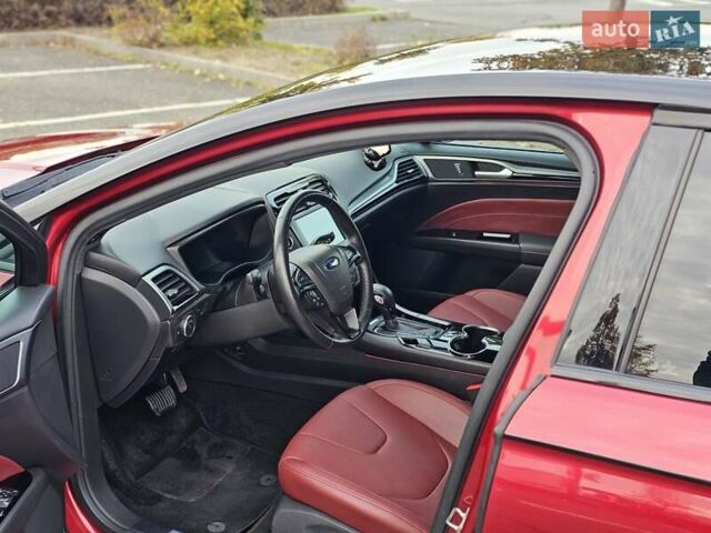 Форд Фьюжн 2015 в Киеве на Automoto.ua Красный Форд Фьюжн, объемом двигателя 2.5 л и пробегом 175 тыс. км за 13700 $, фото 7 на Automoto.ua