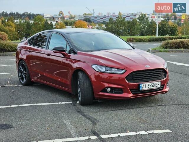 Форд Фьюжн 2015 в Киеве на Automoto.ua Красный Форд Фьюжн, объемом двигателя 2.49 л и пробегом 170 тыс. км за 15000 $, фото 7 на Automoto.ua