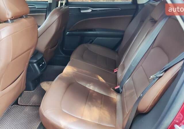 Красный Форд Фьюжн, объемом двигателя 2 л и пробегом 163 тыс. км за 12500 $, фото 28 на Automoto.ua