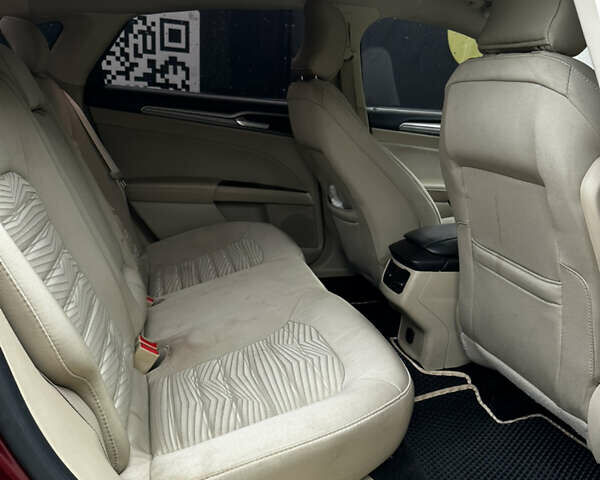 Красный Форд Фьюжн, объемом двигателя 2.49 л и пробегом 150 тыс. км за 8800 $, фото 12 на Automoto.ua