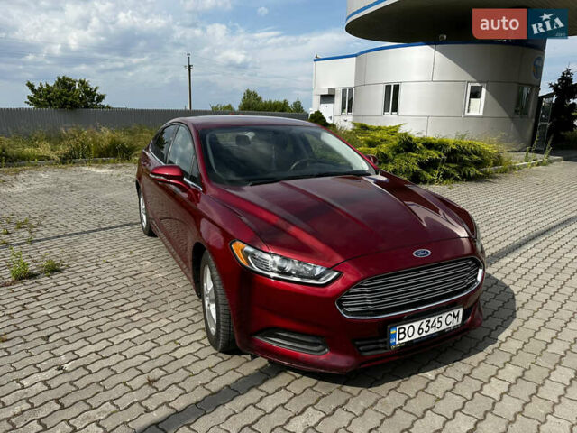 Форд Фьюжн 2015 в Львове на Automoto.ua Красный Форд Фьюжн, объемом двигателя 2.5 л и пробегом 181 тыс. км за 11000 $, фото 3 на Automoto.ua