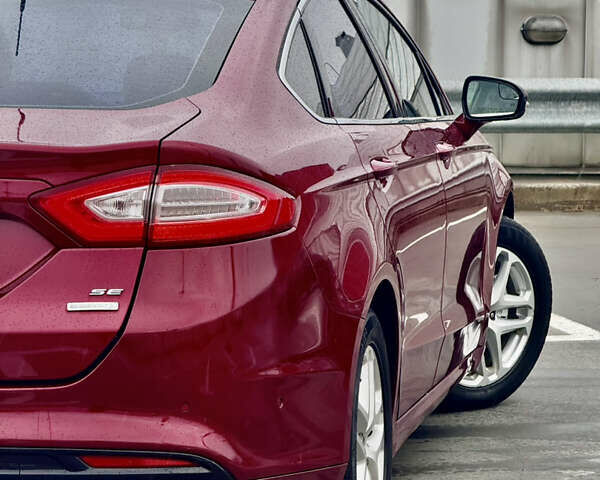 Красный Форд Фьюжн, объемом двигателя 1.5 л и пробегом 225 тыс. км за 8999 $, фото 11 на Automoto.ua