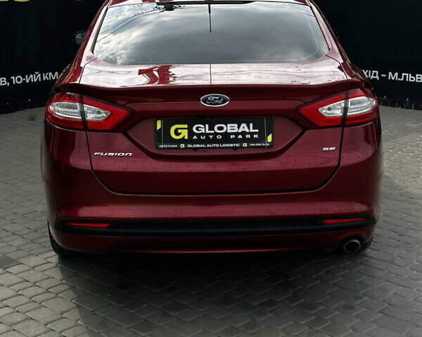 Красный Форд Фьюжн, объемом двигателя 2.49 л и пробегом 150 тыс. км за 8800 $, фото 18 на Automoto.ua