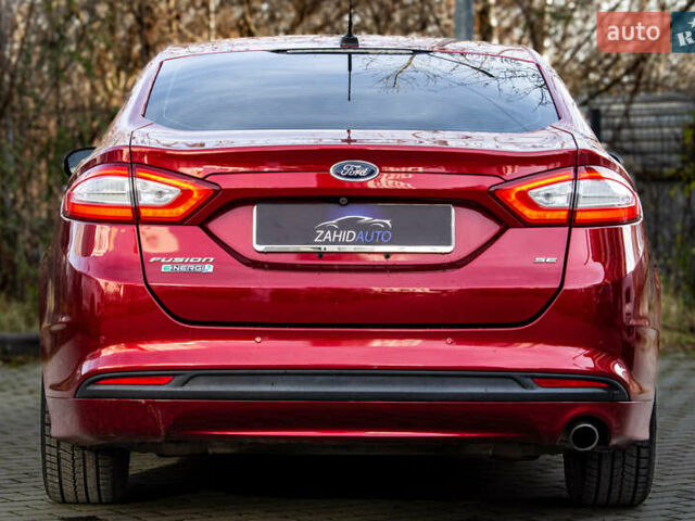 Красный Форд Фьюжн, объемом двигателя 2 л и пробегом 94 тыс. км за 14900 $, фото 20 на Automoto.ua