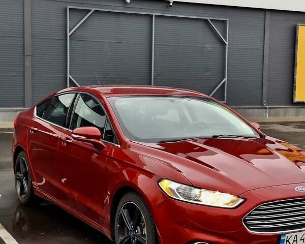 Красный Форд Фьюжн, объемом двигателя 2.49 л и пробегом 181 тыс. км за 10700 $, фото 6 на Automoto.ua