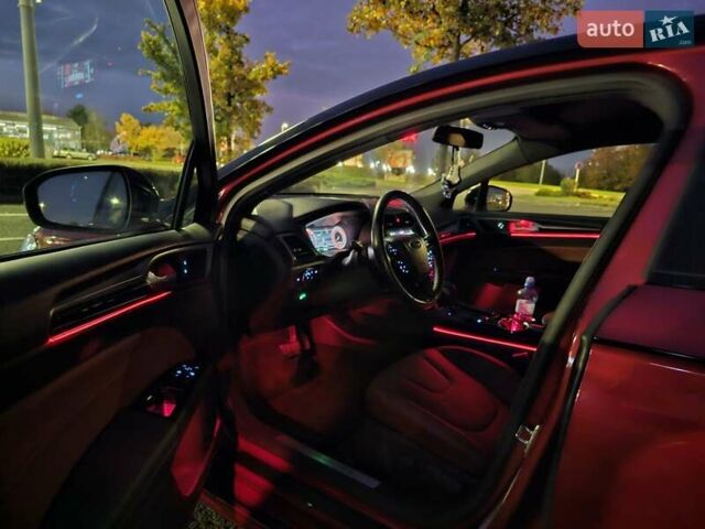 Форд Фьюжн 2015 в Киеве на Automoto.ua Красный Форд Фьюжн, объемом двигателя 2.49 л и пробегом 170 тыс. км за 15000 $, фото 20 на Automoto.ua
