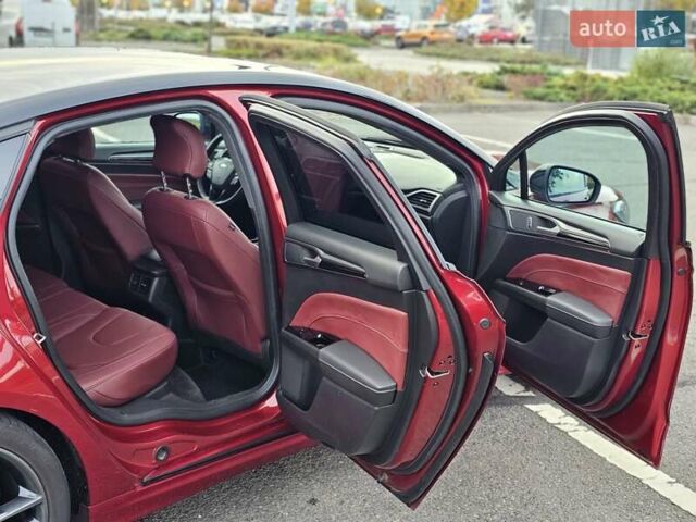 Форд Фьюжн 2015 в Киеве на Automoto.ua Красный Форд Фьюжн, объемом двигателя 2.49 л и пробегом 170 тыс. км за 15000 $, фото 24 на Automoto.ua