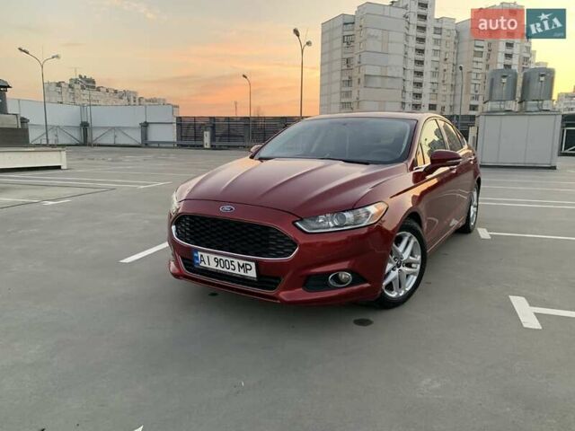 Красный Форд Фьюжн, объемом двигателя 2.49 л и пробегом 190 тыс. км за 9500 $, фото 1 на Automoto.ua