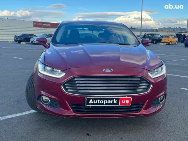 Форд Фьюжн 2015 в Львове на Automoto.ua Красный Форд Фьюжн, объемом двигателя 1.5 л и пробегом 80 тыс. км за 7800 $, фото 1 на Automoto.ua
