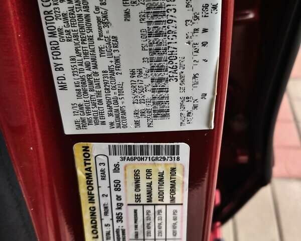 Красный Форд Фьюжн, объемом двигателя 2.49 л и пробегом 169 тыс. км за 9999 $, фото 13 на Automoto.ua
