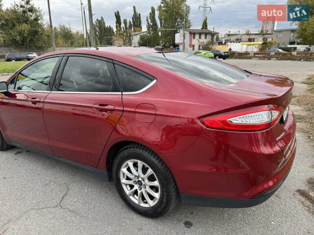 Красный Форд Фьюжн, объемом двигателя 2.5 л и пробегом 131 тыс. км за 8400 $, фото 8 на Automoto.ua