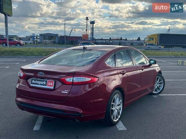 Форд Фьюжен 2015 у Львові на Automoto.ua Червоний Форд Фьюжен, об'ємом двигуна 1.5 л та пробігом 80 тис. км за 7800 $, фото 11 на Automoto.ua
